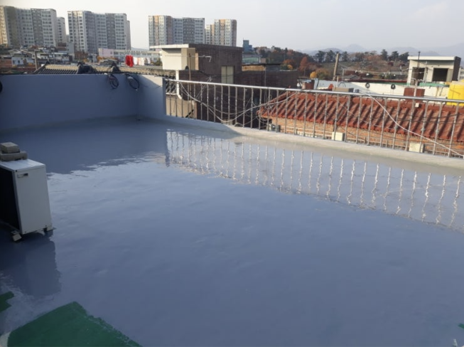 옥상 방수 시공 이미지